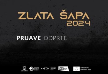 Odprte prijave na natečaj ZLATA ŠAPA 2024