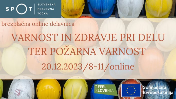 OBVEZNOSTI S PODROČJA VARNOSTI IN ZDRAVJA PRI DELU TER POŽARNE VARNOSTI