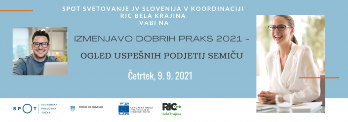 Brezplačni dogodek Izmenjava dobrih praks 2021 - Ogled uspešnih podjetij v Semiču