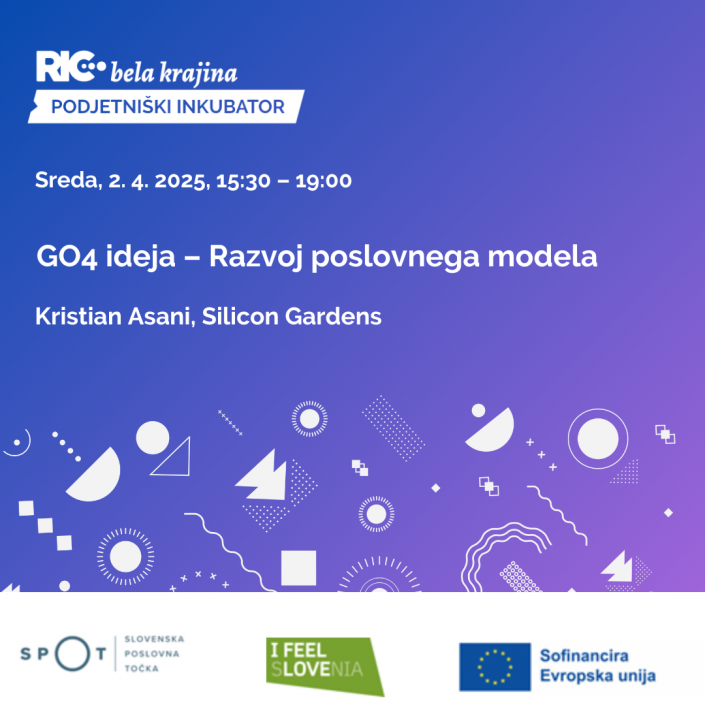 Delavnica GO4 ideja –  Razvoj Poslovnega modela.