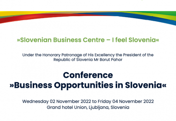 Športno-poslovna konferenca - »Poslovne priložnosti v Sloveniji«