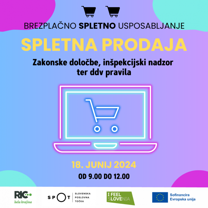 Spletna prodaja –  zakonske določbe, inšpekcijski nadzor ter ddv pravila