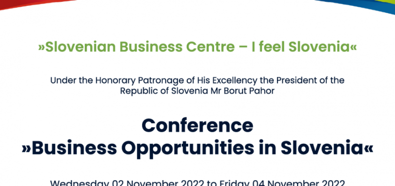 Športno-poslovna konferenca - »Poslovne priložnosti v Sloveniji«